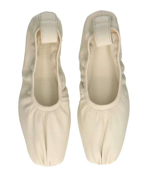 INTER-CHAUSSURES / インター ショシュール フラットシューズ | 【JVAM】スクエアトウギャザーバレエシューズ | 詳細13