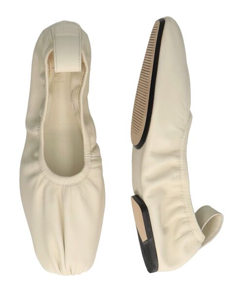 INTER-CHAUSSURES / インター ショシュール フラットシューズ | 【JVAM】スクエアトウギャザーバレエシューズ | 詳細15