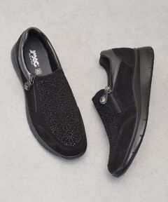 INTER-CHAUSSURES / インター ショシュール スニーカー | 【IMAC】サイドジップラインストーンスニーカー