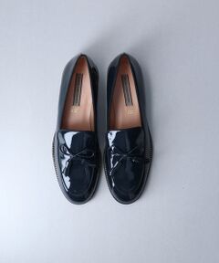 INTER-CHAUSSURES / インター ショシュール ビジネス・ドレスシューズ | 【INTER-CHAUSSURES】タッセルリボンエナメルモカシューズ