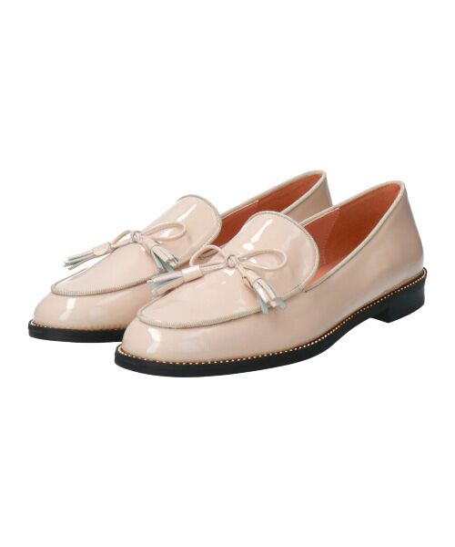 INTER-CHAUSSURES / インター ショシュール ビジネス・ドレスシューズ | 【INTER-CHAUSSURES】タッセルリボンエナメルモカシューズ | 詳細9