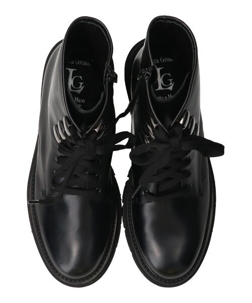 INTER-CHAUSSURES / インター ショシュール ブーツ（ショート丈） | 【LUCA GROSSI】タンクソールショートトレッキングブーツ | 詳細5