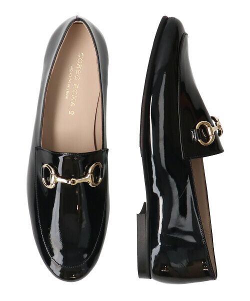 INTER-CHAUSSURES / インター ショシュール ビジネス・ドレスシューズ | 【CORSO ROMA，9】ラウンドトウソフトビットローファー | 詳細14