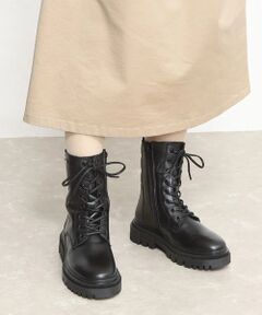 INTER-CHAUSSURES / インター ショシュール レインシューズ | 【Tamaris】防水レースアップショートブーツ