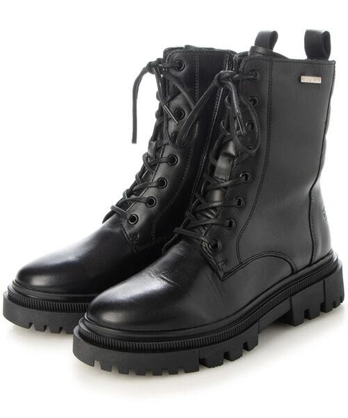 INTER-CHAUSSURES / インター ショシュール レインシューズ | 【Tamaris】防水レースアップショートブーツ | 詳細1