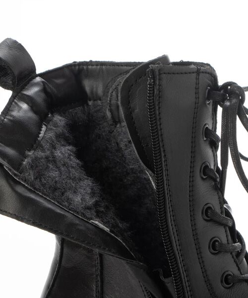 INTER-CHAUSSURES / インター ショシュール レインシューズ | 【Tamaris】防水レースアップショートブーツ | 詳細7