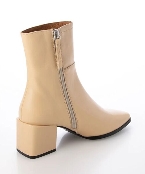 INTER-CHAUSSURES / インター ショシュール ブーツ（ショート丈） | 【ANGEL ALARCON】スクエアトウベーシックショートブーツ | 詳細3