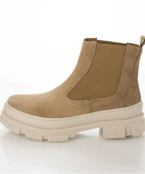 INTER-CHAUSSURES / インター ショシュール ブーツ（ショート丈） | 【ANGEL ALARCON】ワントーントラックソールサイドゴアブーツ | 詳細7