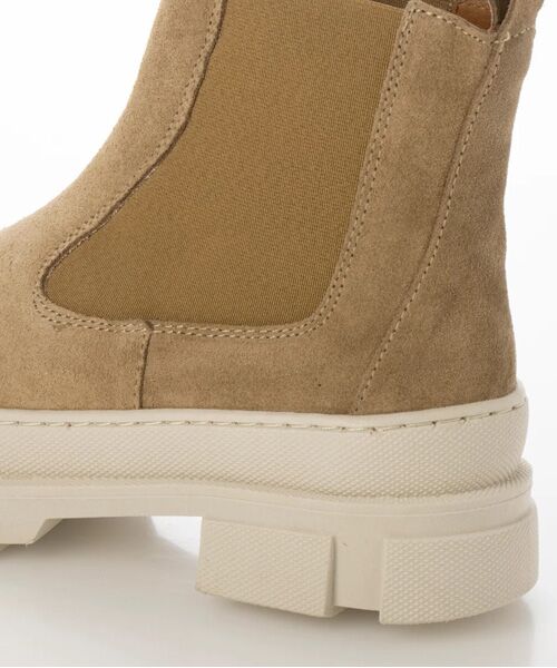INTER-CHAUSSURES / インター ショシュール ブーツ（ショート丈） | 【ANGEL ALARCON】ワントーントラックソールサイドゴアブーツ | 詳細11