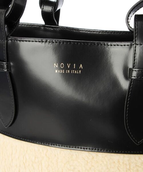 INTER-CHAUSSURES / インター ショシュール ハンドバッグ | 【NOVIA】異素材コンビバケットバッグ | 詳細5