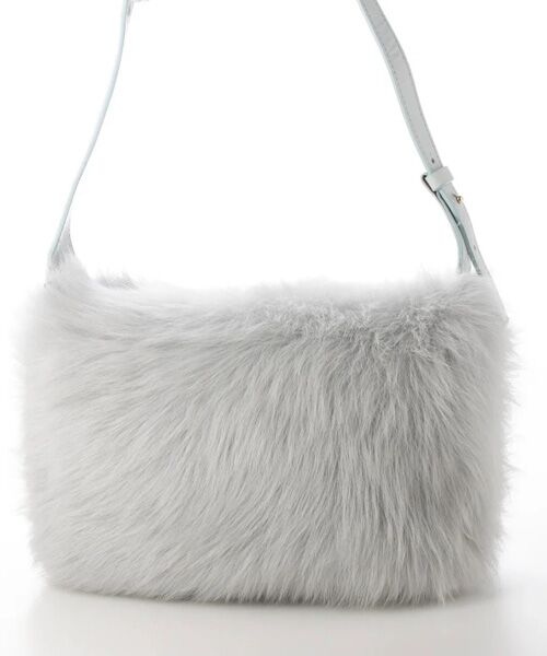 INTER-CHAUSSURES / インター ショシュール ショルダーバッグ | 【ANITA BILARDI】ファーハンドバッグ | 詳細8