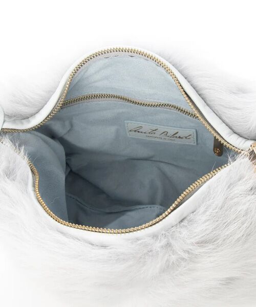 INTER-CHAUSSURES / インター ショシュール ショルダーバッグ | 【ANITA BILARDI】ファーハンドバッグ | 詳細10