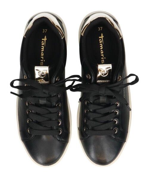 INTER-CHAUSSURES / インター ショシュール スニーカー | 【Tamaris】レースアップフラットソールスニーカー | 詳細4