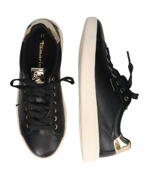 INTER-CHAUSSURES / インター ショシュール スニーカー | 【Tamaris】レースアップフラットソールスニーカー | 詳細6