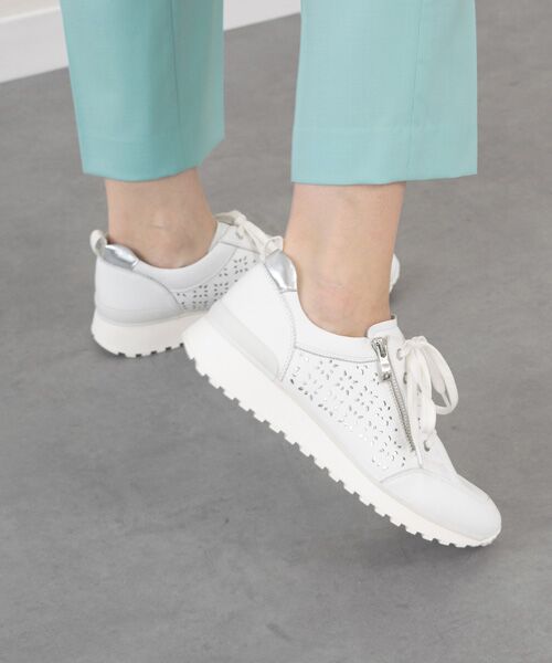 INTER-CHAUSSURES / インター ショシュール スニーカー | 【CAPRICE】カットワークデザインスニーカー | 詳細8