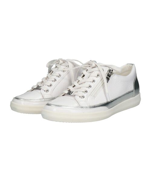 INTER-CHAUSSURES / インター ショシュール スニーカー | 【CAPRICE】メタルアクセントサイドジップスニーカー | 詳細1
