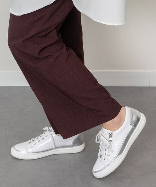 INTER-CHAUSSURES / インター ショシュール スニーカー | 【CAPRICE】メタルアクセントサイドジップスニーカー | 詳細8