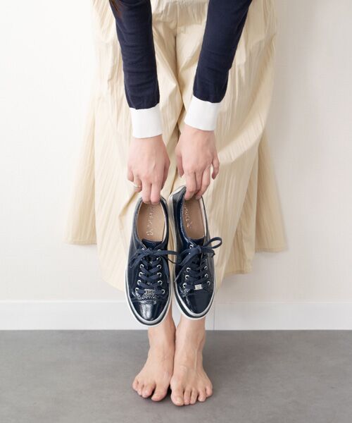 INTER-CHAUSSURES / インター ショシュール スニーカー | 【CAPRICE】メタルアクセントレースアップスニーカー | 詳細14