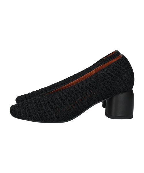 INTER-CHAUSSURES / インター ショシュール パンプス | 【ANGEL ALARCON】ニットアッパーヒールパンプス | 詳細1