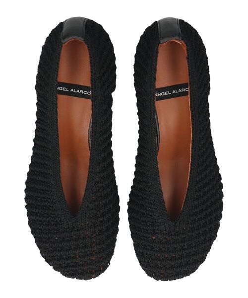 INTER-CHAUSSURES / インター ショシュール パンプス | 【ANGEL ALARCON】ニットアッパーヒールパンプス | 詳細4