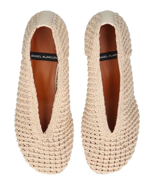 INTER-CHAUSSURES / インター ショシュール パンプス | 【ANGEL ALARCON】ニットアッパーヒールパンプス | 詳細10