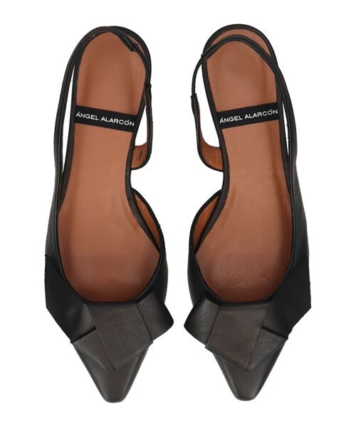 INTER-CHAUSSURES / インター ショシュール パンプス | 【ANGEL ALARCON】ノットオーナメントバックバンドパンプス | 詳細4