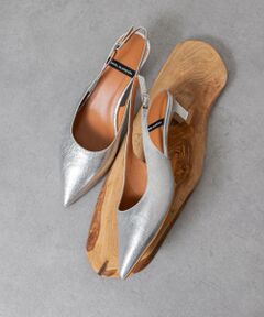 INTER-CHAUSSURES / インター ショシュール パンプス | 【ANGEL ALARCON】ポインテッドトウバックバンドパンプス