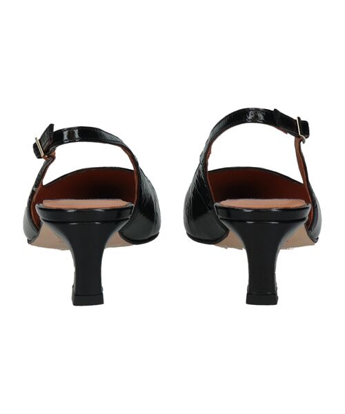 INTER-CHAUSSURES / インター ショシュール パンプス | 【ANGEL ALARCON】ポインテッドトウバックバンドパンプス | 詳細4
