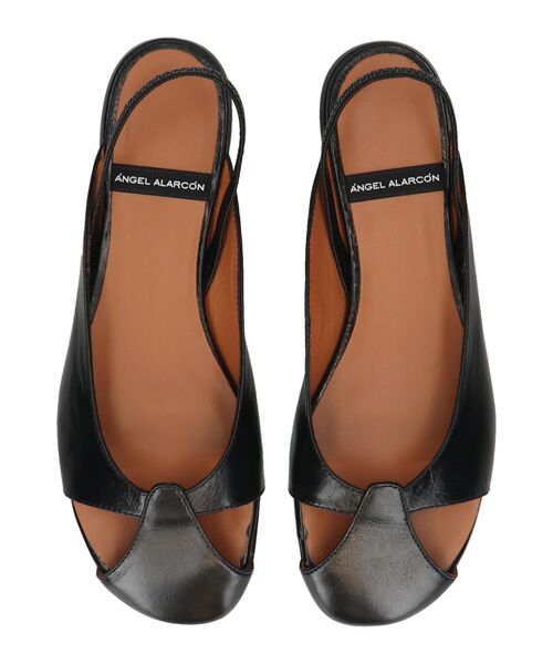 INTER-CHAUSSURES / インター ショシュール フラットシューズ | 【ANGEL ALARCON】オブリークトウローヒールバックバンド | 詳細5