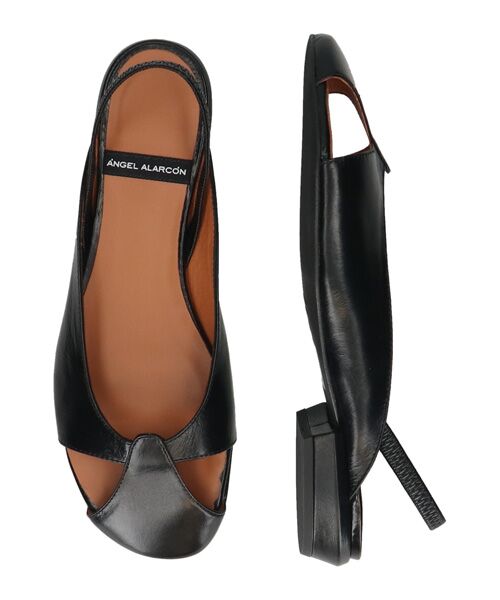 INTER-CHAUSSURES / インター ショシュール フラットシューズ | 【ANGEL ALARCON】オブリークトウローヒールバックバンド | 詳細7
