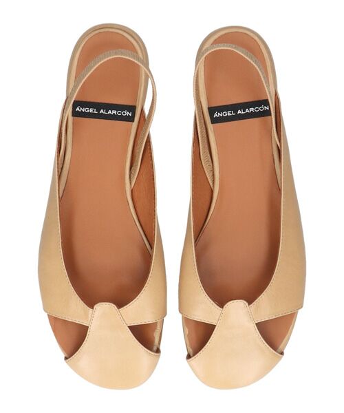 INTER-CHAUSSURES / インター ショシュール フラットシューズ | 【ANGEL ALARCON】オブリークトウローヒールバックバンド | 詳細2