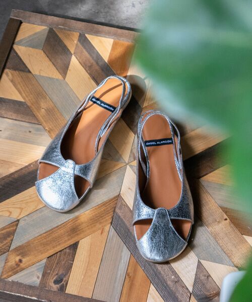 INTER-CHAUSSURES / インター ショシュール フラットシューズ | 【ANGEL ALARCON】オブリークトウローヒールバックバンド | 詳細22