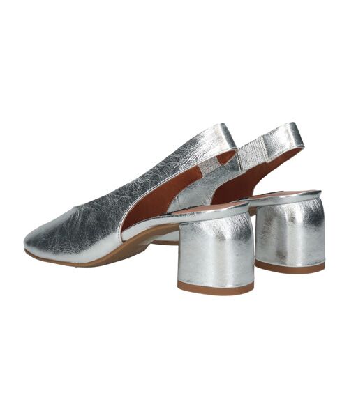 INTER-CHAUSSURES / インター ショシュール パンプス | 【ANGEL ALARCON】メタリックレザーヒールバックバンド | 詳細2