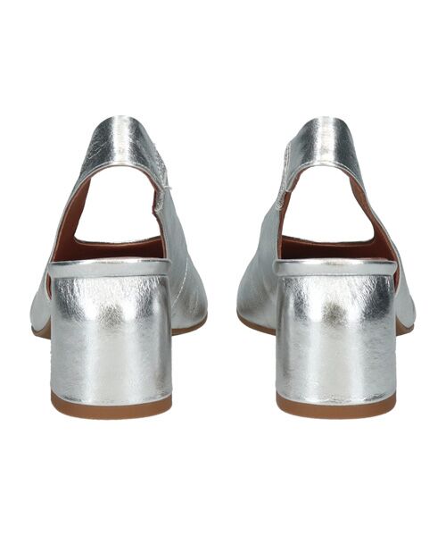 INTER-CHAUSSURES / インター ショシュール パンプス | 【ANGEL ALARCON】メタリックレザーヒールバックバンド | 詳細3