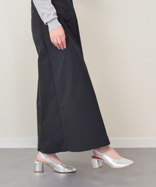 INTER-CHAUSSURES / インター ショシュール パンプス | 【ANGEL ALARCON】メタリックレザーヒールバックバンド | 詳細8