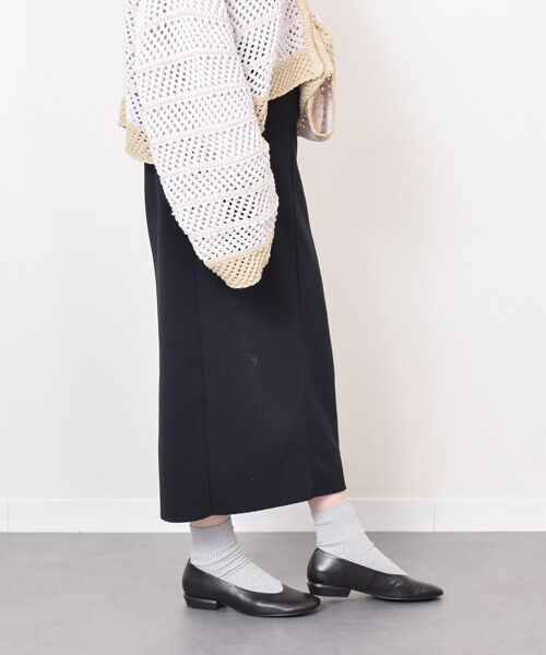 INTER-CHAUSSURES / インター ショシュール パンプス | 【ANGEL ALARCON】ローヒールオブリークトウパンプス | 詳細9