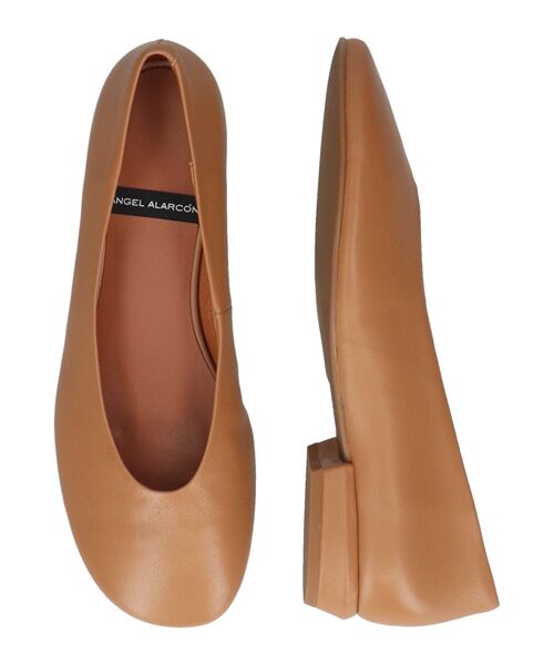 INTER-CHAUSSURES / インター ショシュール パンプス | 【ANGEL ALARCON】ローヒールオブリークトウパンプス | 詳細18