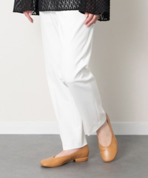 INTER-CHAUSSURES / インター ショシュール パンプス | 【ANGEL ALARCON】ローヒールオブリークトウパンプス | 詳細26