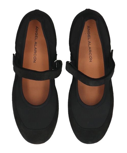 INTER-CHAUSSURES / インター ショシュール フラットシューズ | 【ANGEL ALARCON】異素材コンビメリージェーンシューズ | 詳細4