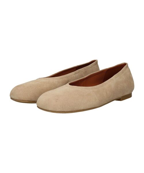 INTER-CHAUSSURES / インター ショシュール フラットシューズ | 【ANGEL ALARCON】スエードフラットバレエ | 詳細1