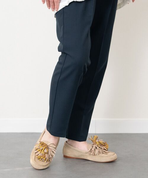 INTER-CHAUSSURES / インター ショシュール フラットシューズ | 【ANGEL ALARCON】スエードフリンジローファー | 詳細8