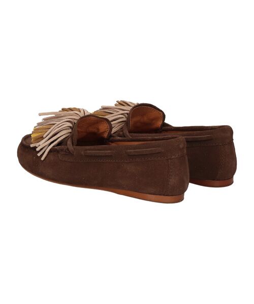 INTER-CHAUSSURES / インター ショシュール フラットシューズ | 【ANGEL ALARCON】スエードフリンジローファー | 詳細8