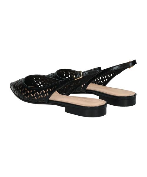 INTER-CHAUSSURES / インター ショシュール パンプス | 【Prosperine】ポインテッドトウパンチングバックバンド | 詳細2