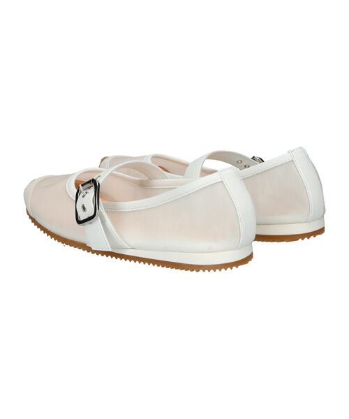 INTER-CHAUSSURES / インター ショシュール フラットシューズ | 【Prosperine】異素材コンビメリージェーンシューズ | 詳細2