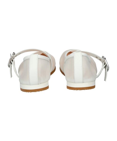 INTER-CHAUSSURES / インター ショシュール フラットシューズ | 【Prosperine】異素材コンビメリージェーンシューズ | 詳細3