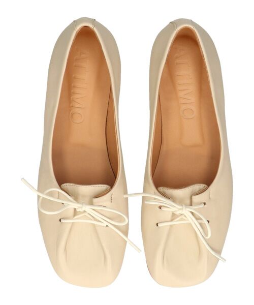 INTER-CHAUSSURES / インター ショシュール フラットシューズ | 【ATTIMO】レースアップバレエシューズ | 詳細5