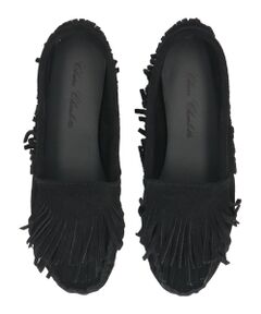 INTER-CHAUSSURES / インター ショシュール フラットシューズ | 【Claire Charlotte】フリンジスエードモカシン
