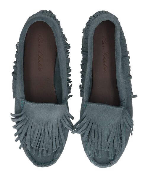 INTER-CHAUSSURES / インター ショシュール フラットシューズ | 【Claire Charlotte】フリンジスエードモカシン | 詳細16