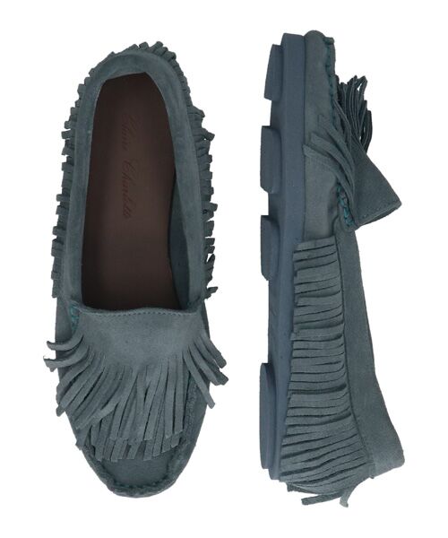 INTER-CHAUSSURES / インター ショシュール フラットシューズ | 【Claire Charlotte】フリンジスエードモカシン | 詳細18