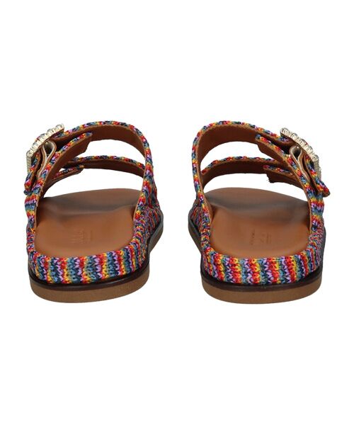 INTER-CHAUSSURES / インター ショシュール サンダル | 【ALBI】ビジューバックルダブルベルトサンダル | 詳細21